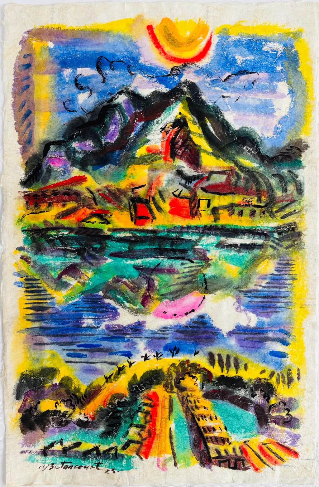 Mountain Village Radiance
