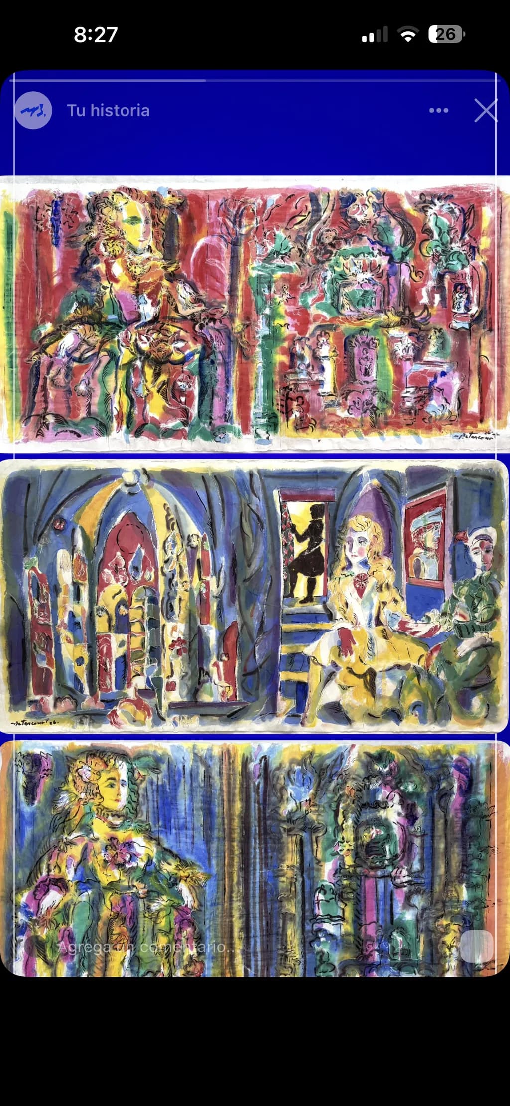 Baroque Figures and Interiors