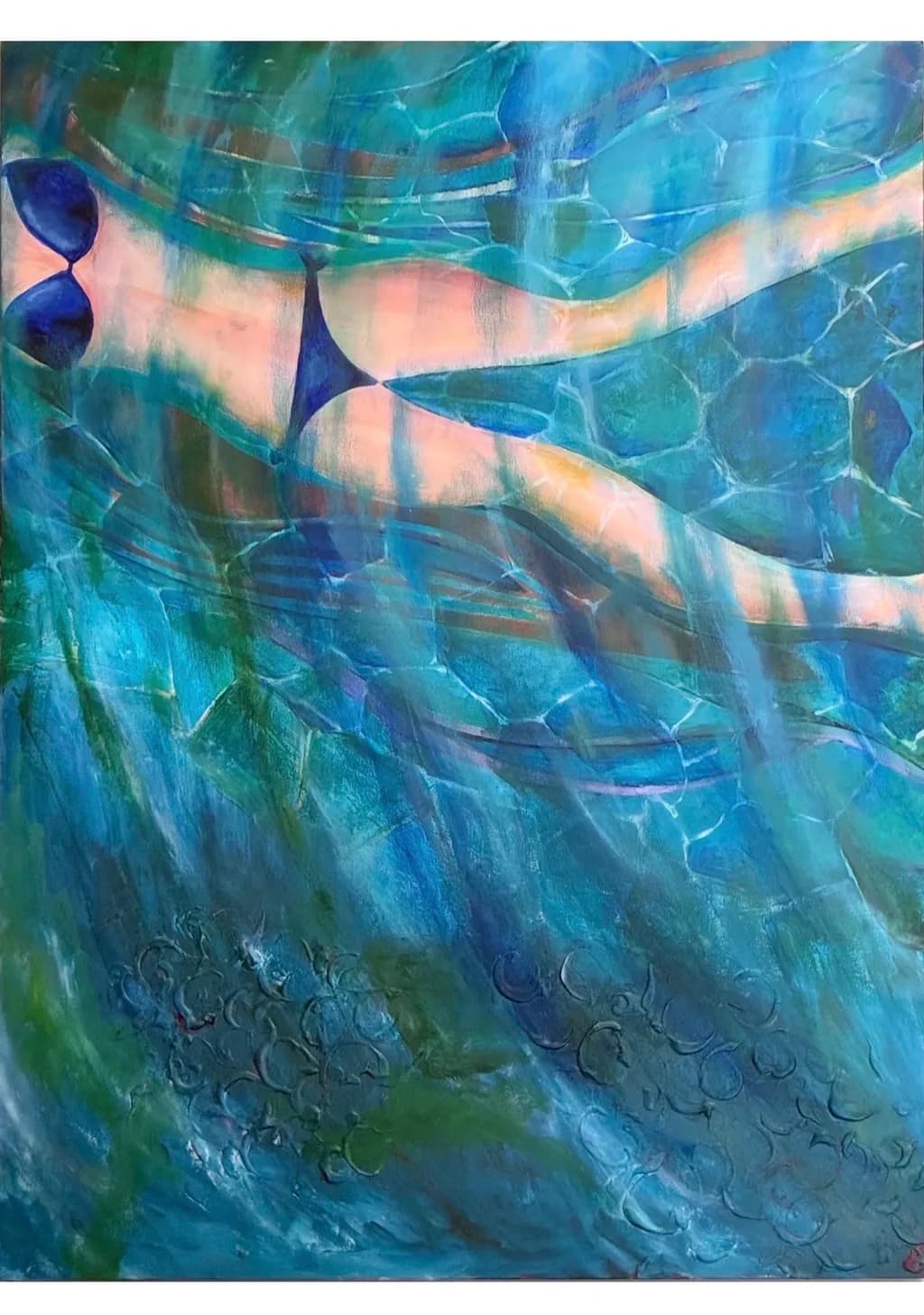 Swimming Beneath Light