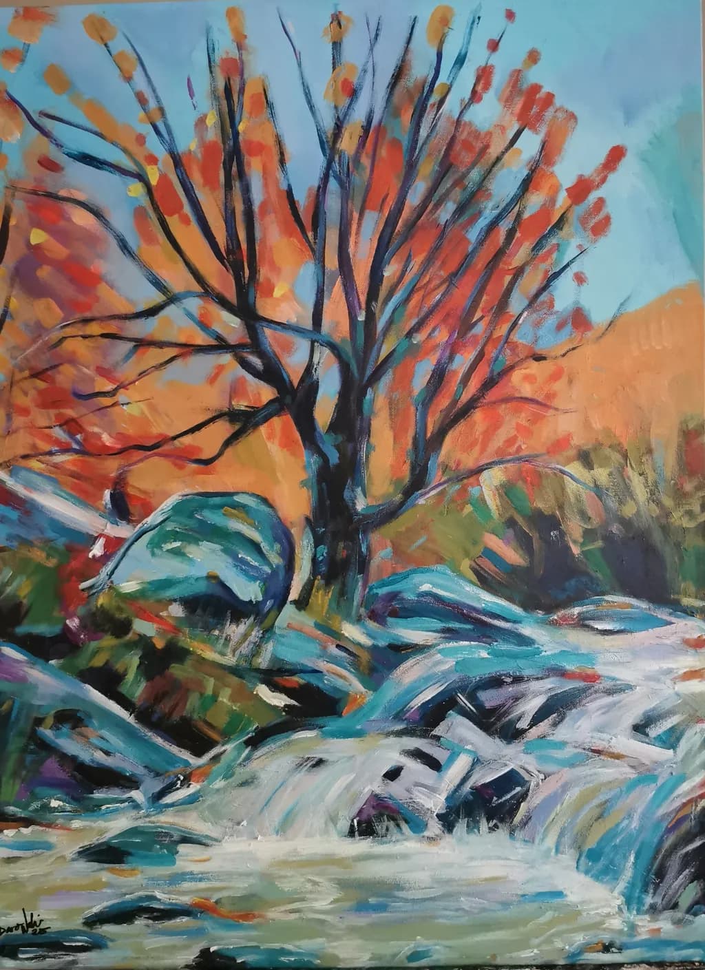 Autumn Cascade
