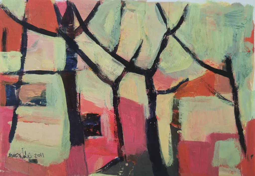 Abstract Tree Dance