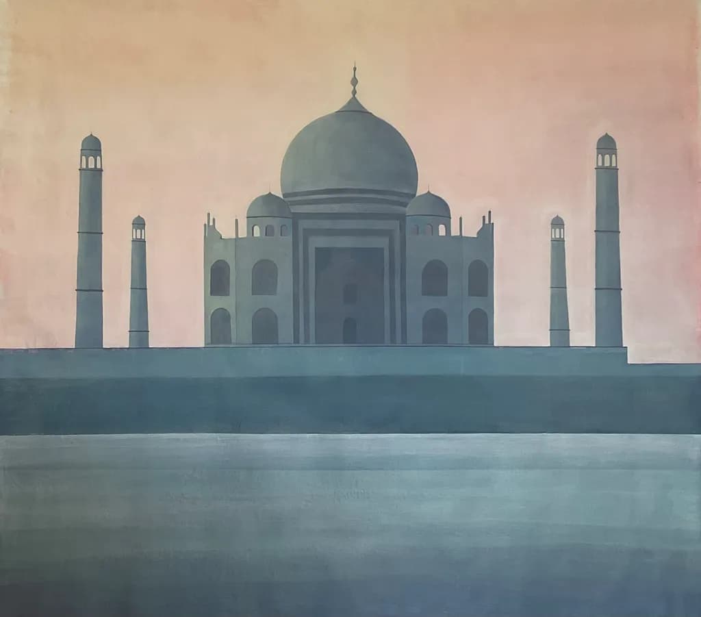Dusky Taj Silhouette