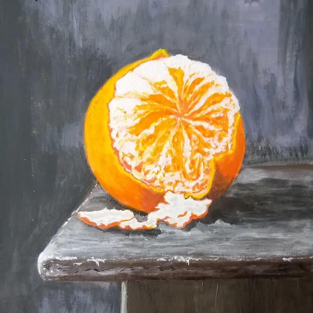 Peeling Orange