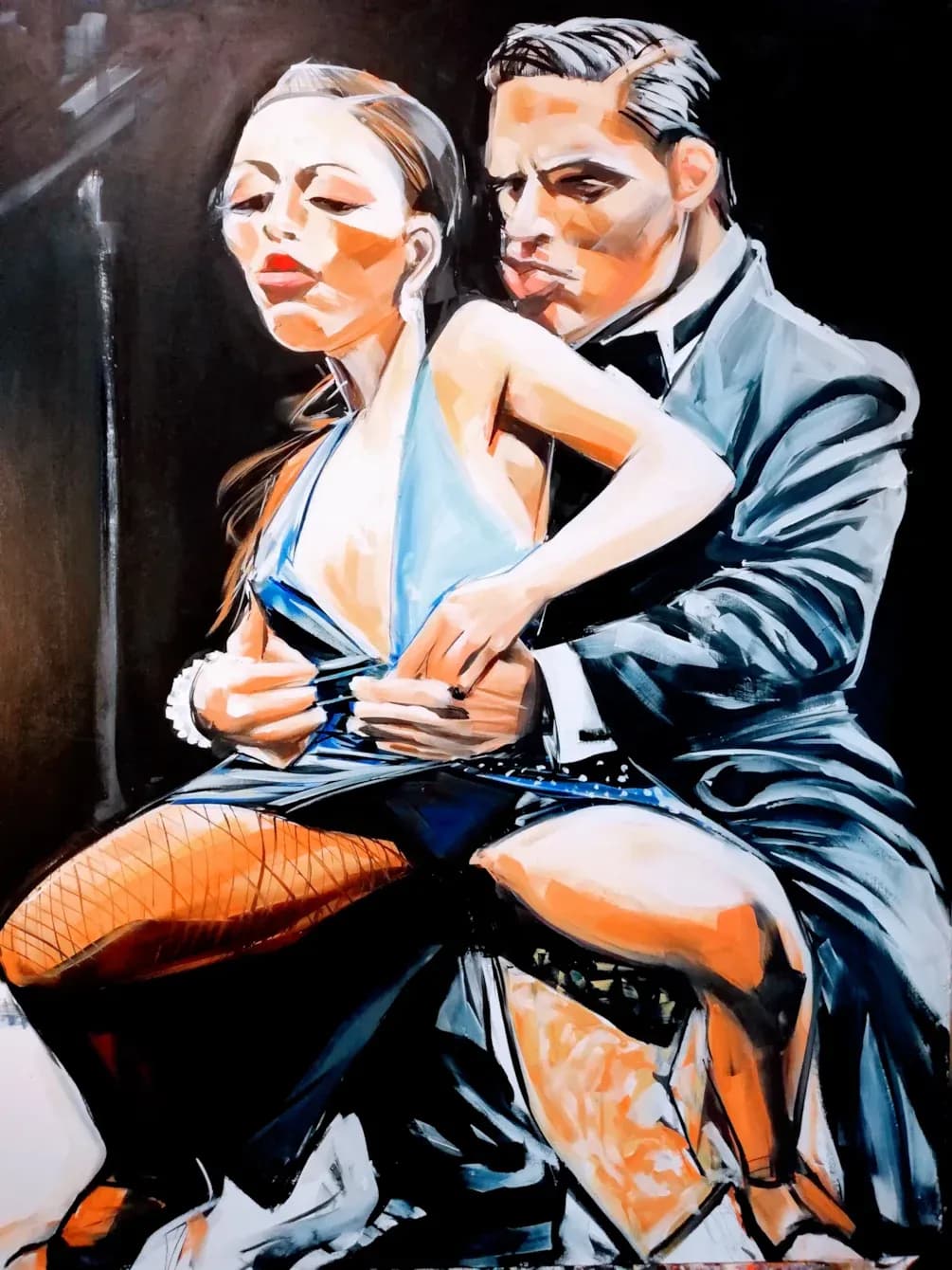 Passionate Embrace