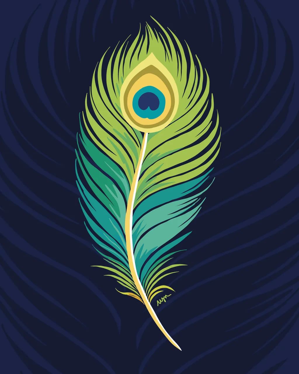 Peacock Feather