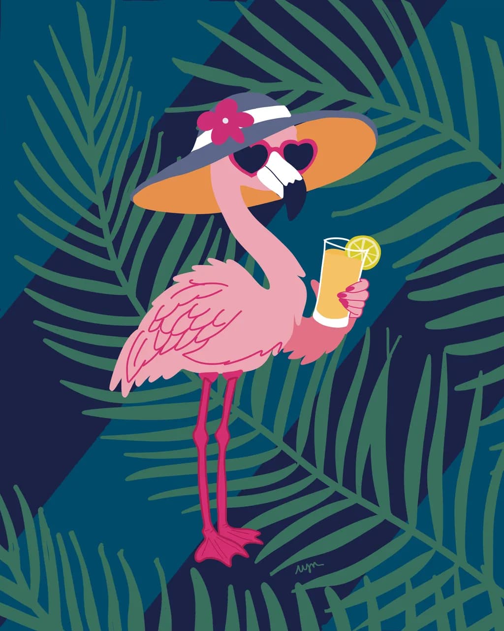 Tropical Flamingo