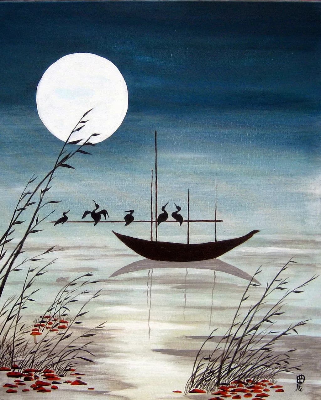 Moonlit Reflection