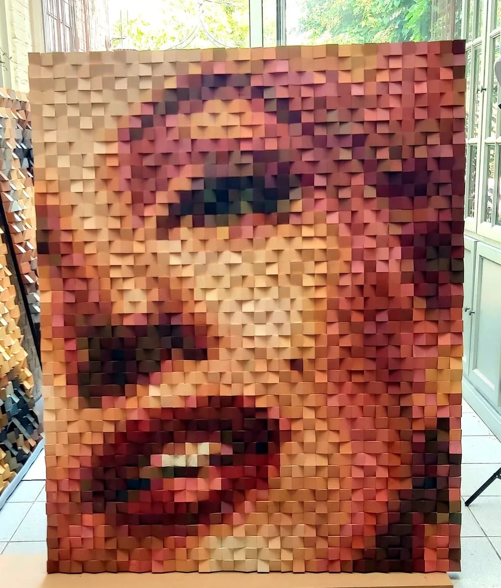 Textured Portrait