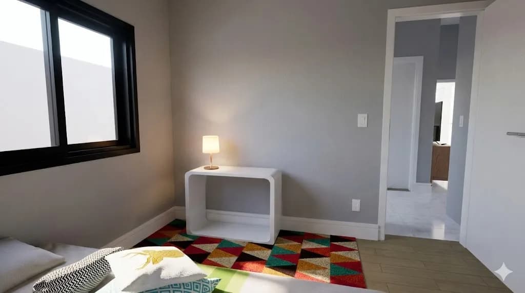 Colorful Geometric Rug