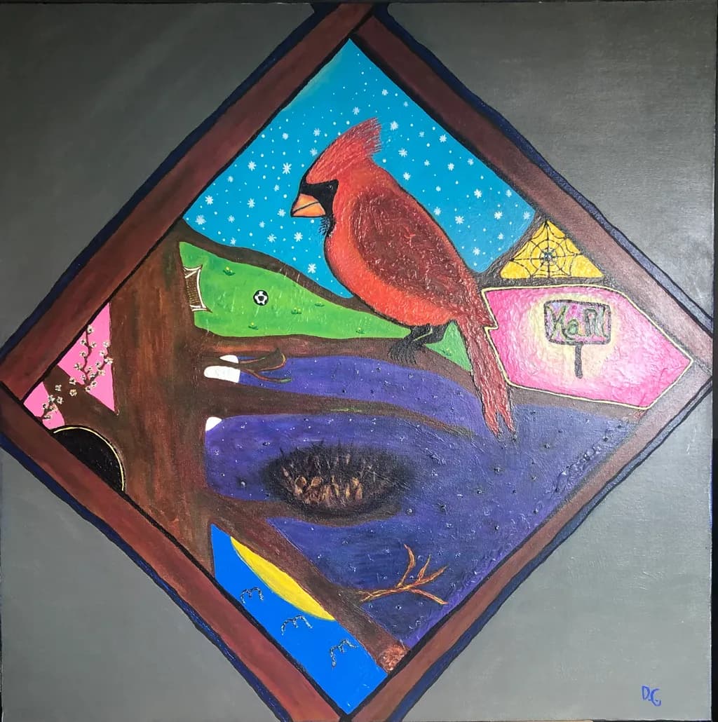 Cardinal Landscape