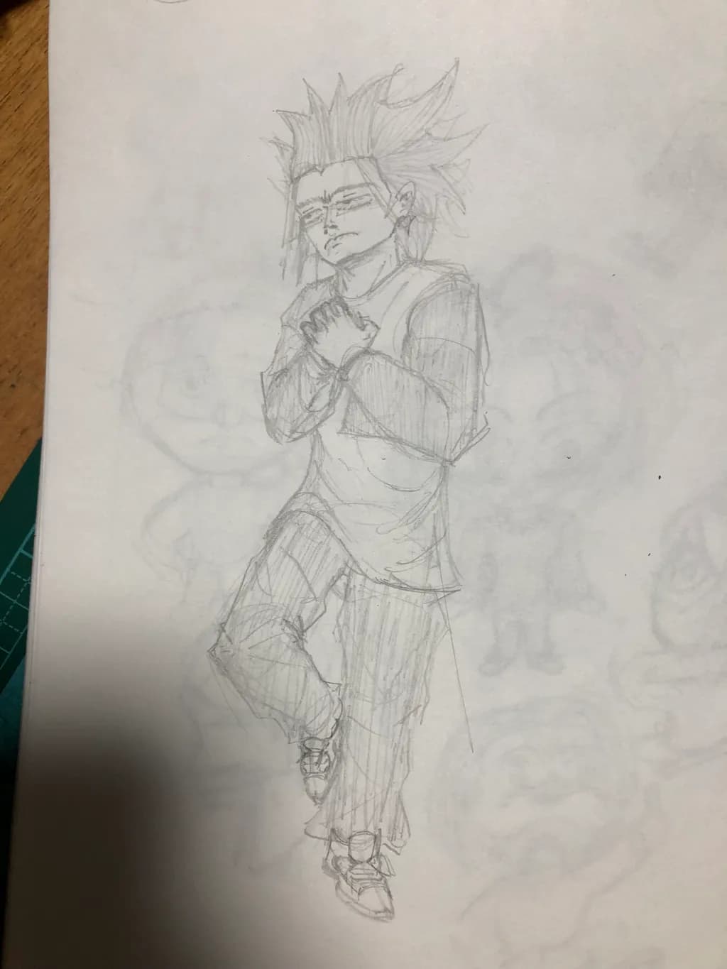 Contemplative Character Sketch