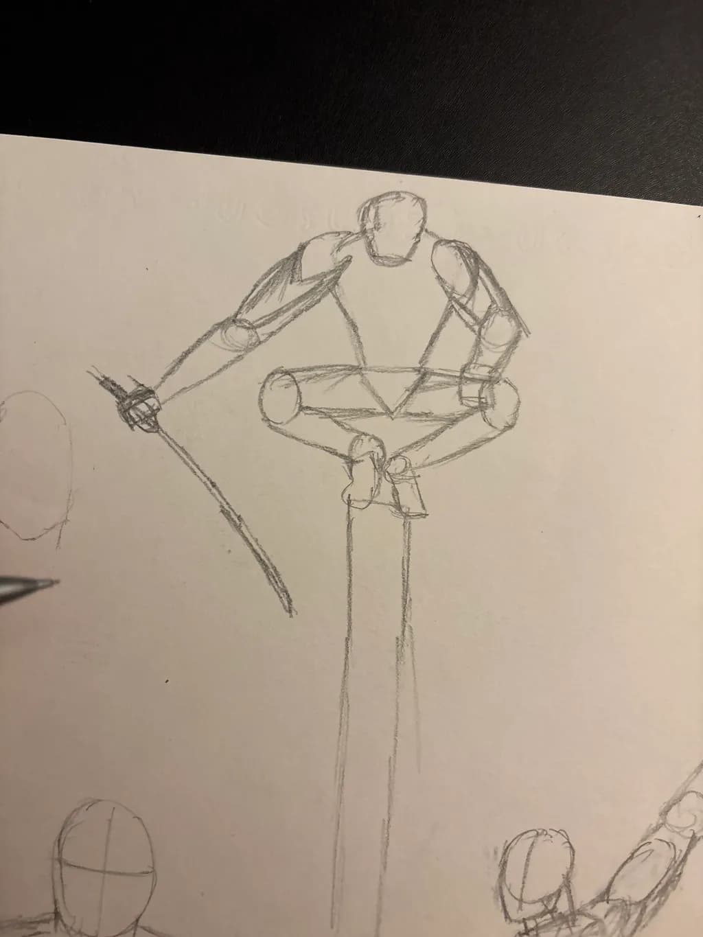 Dynamic Figure Sketch