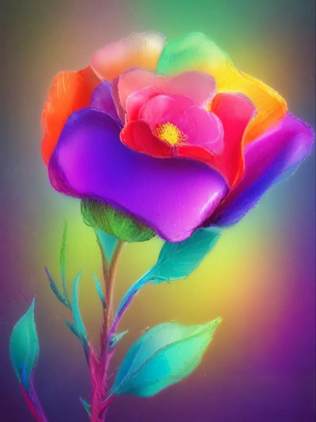 Rainbow Bloom