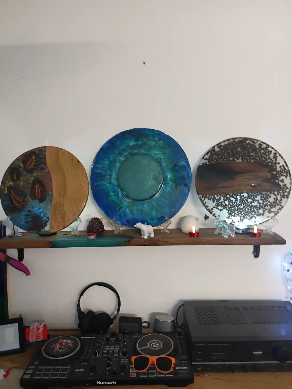 Colorful Trio Plates