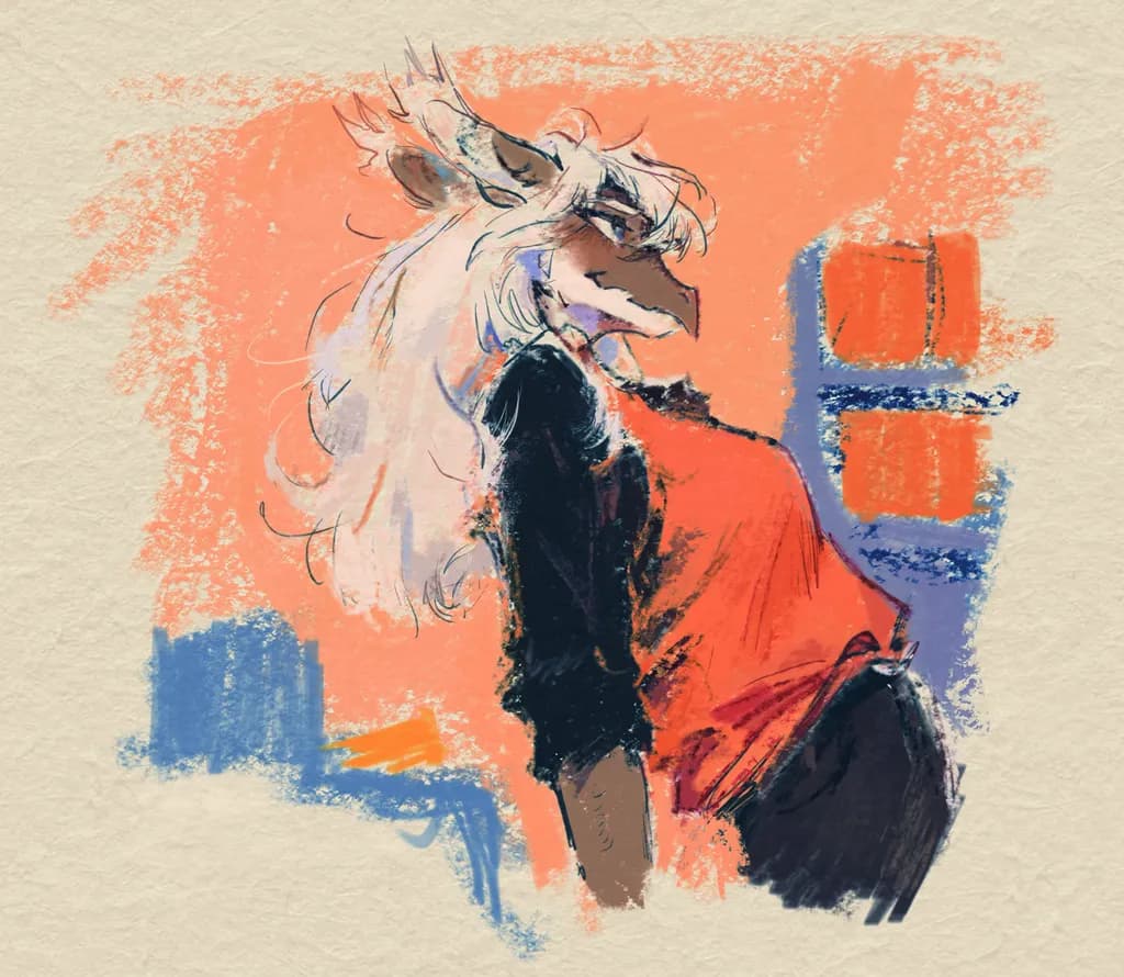 Casual Foxgirl
