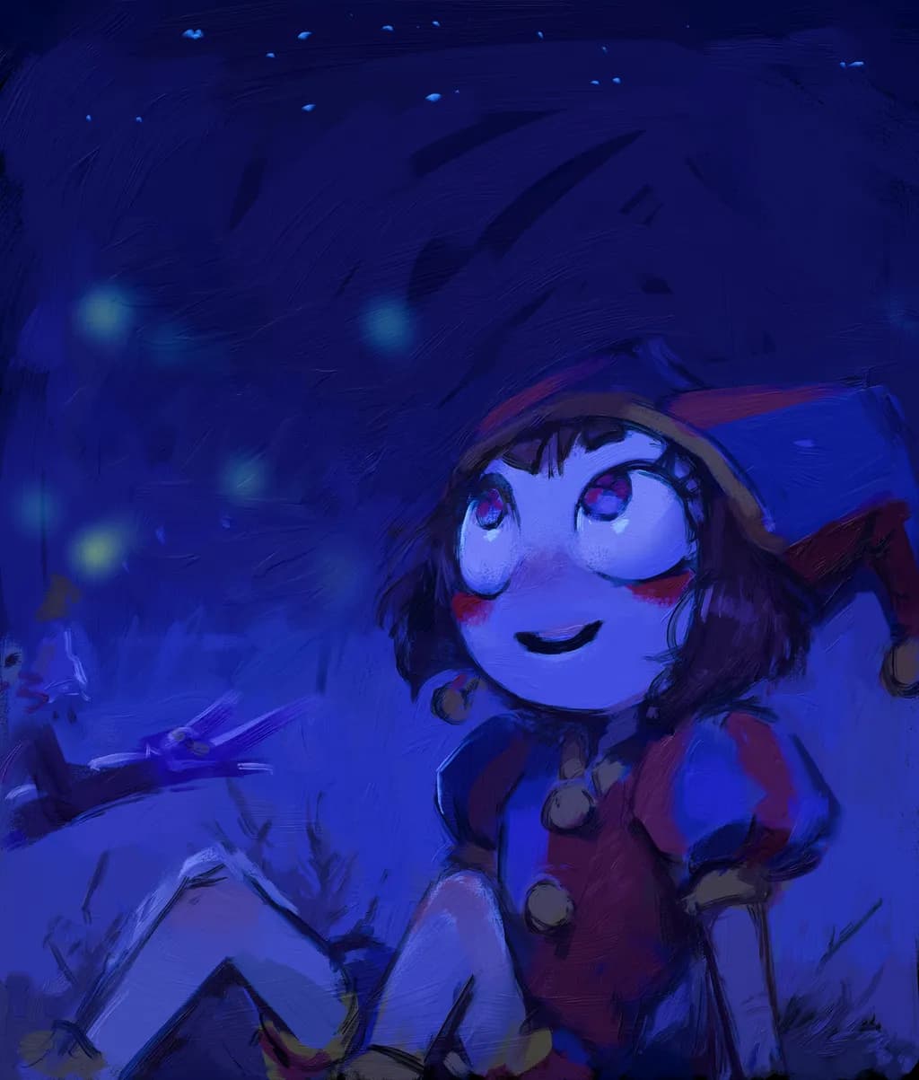Pomni Stargazing