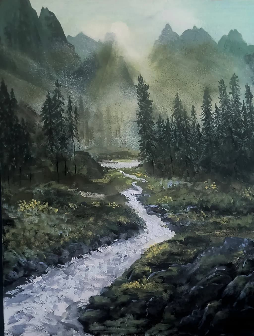 Mountain Stream Serenity