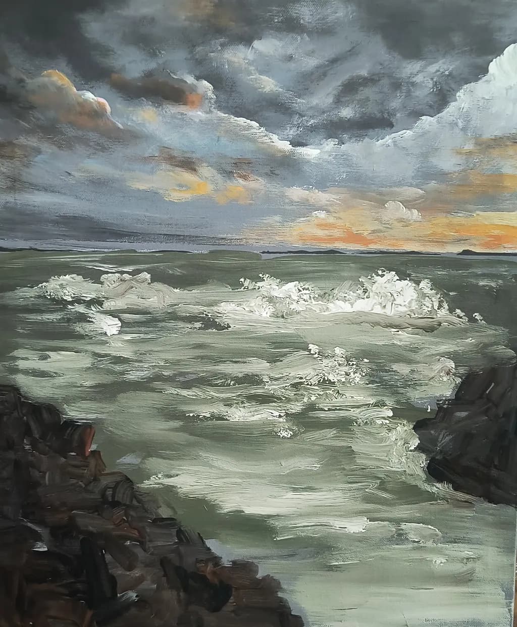 Stormy Seascape