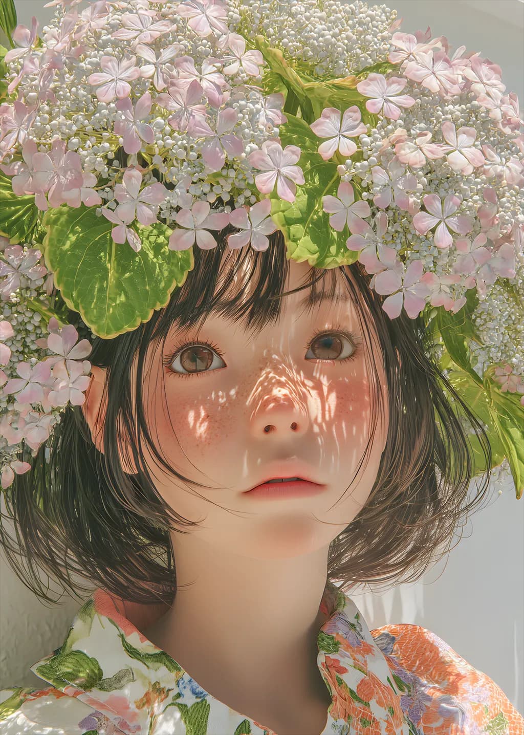 Hydrangea Crown