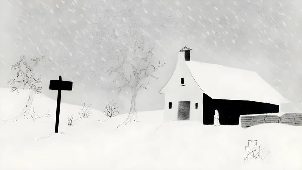 Snow Storm in Vermont