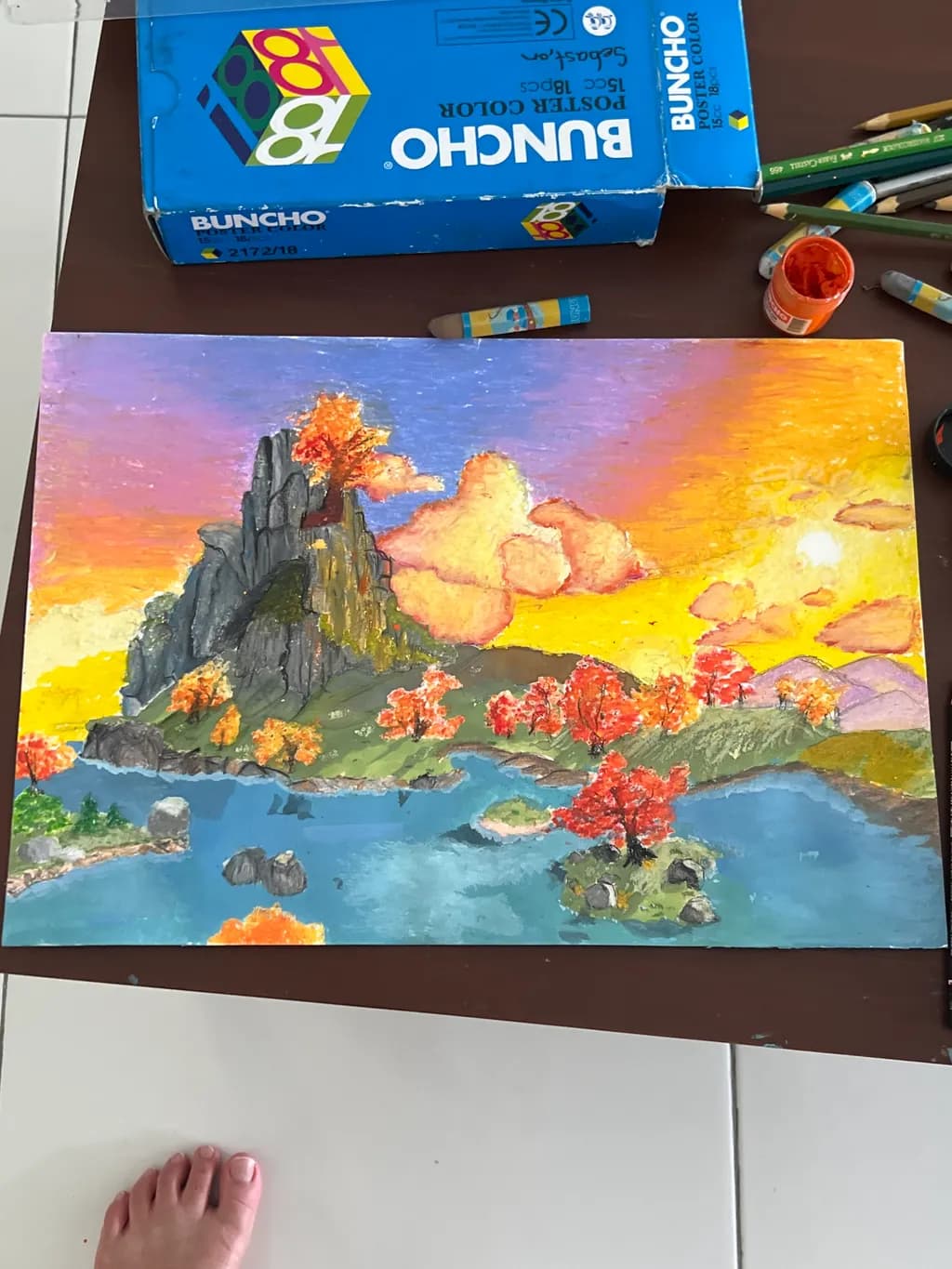 Autumn Isle Sunset