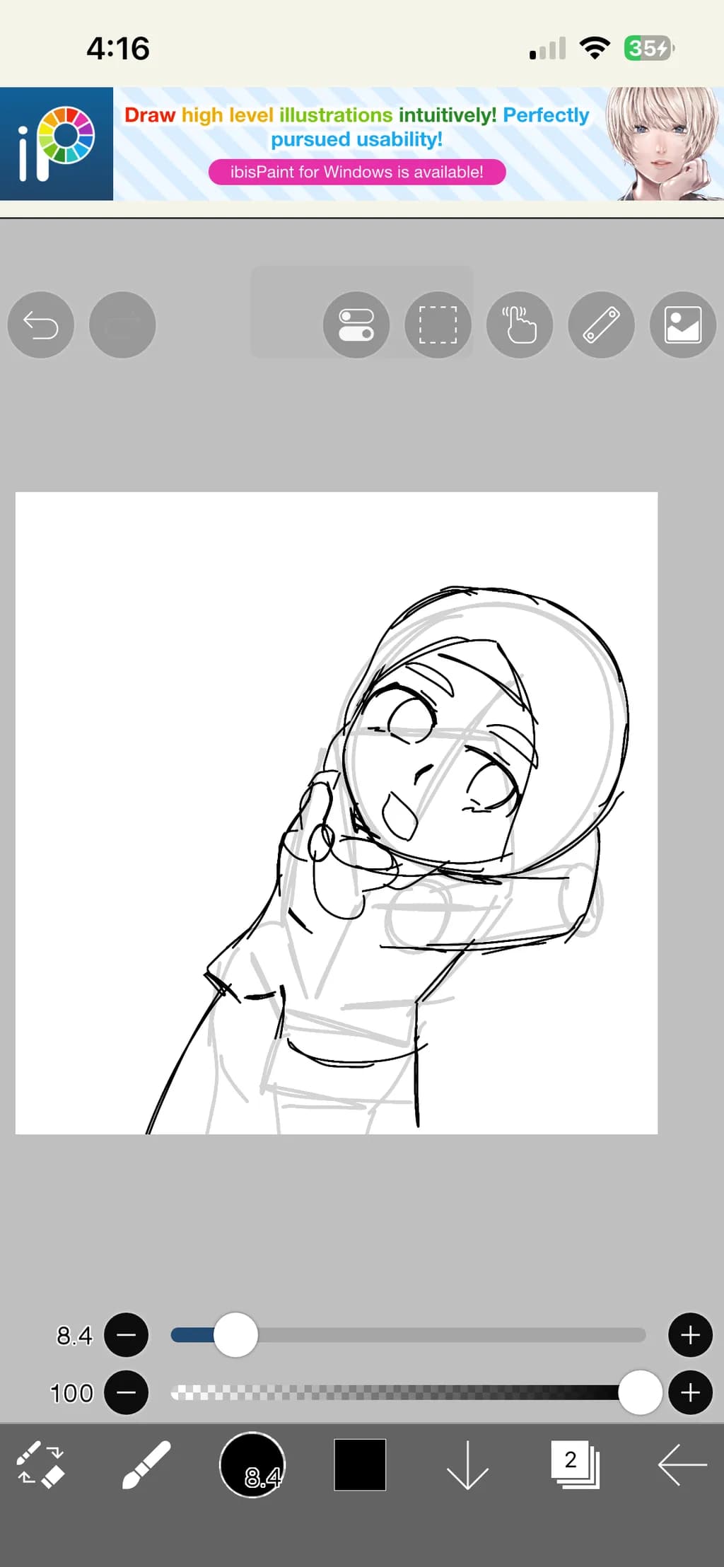 Joyful Sketch