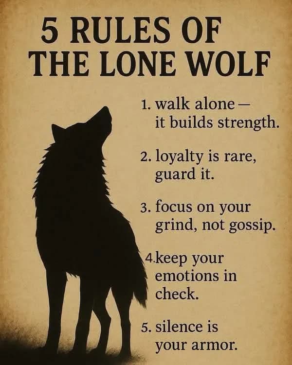 Lone Wolf Principles
