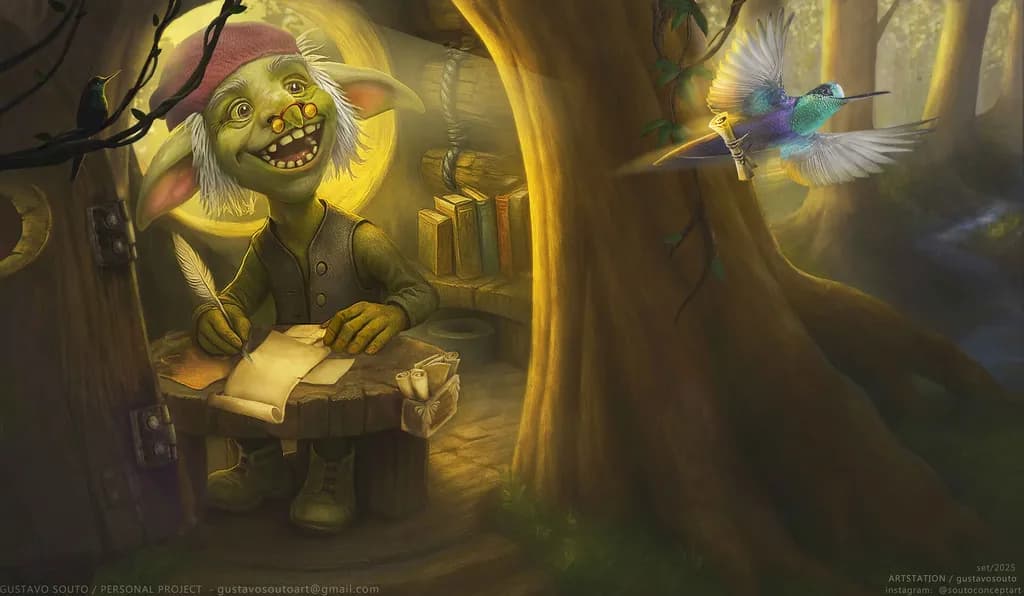 Goblin Scribe