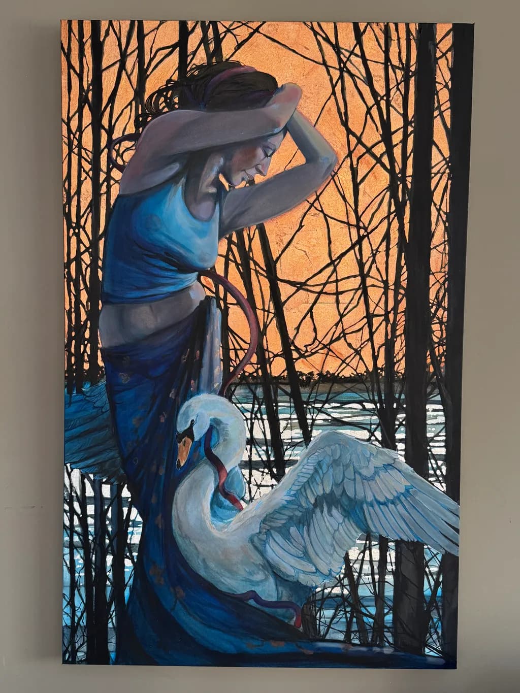 Swan Embrace
