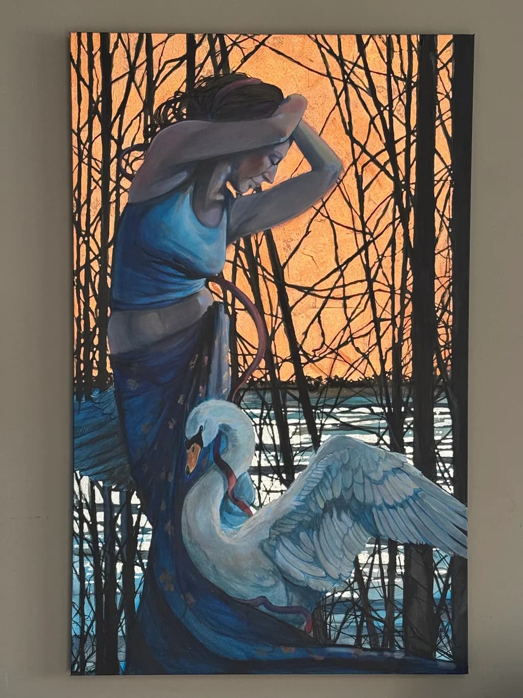 Swan Embrace