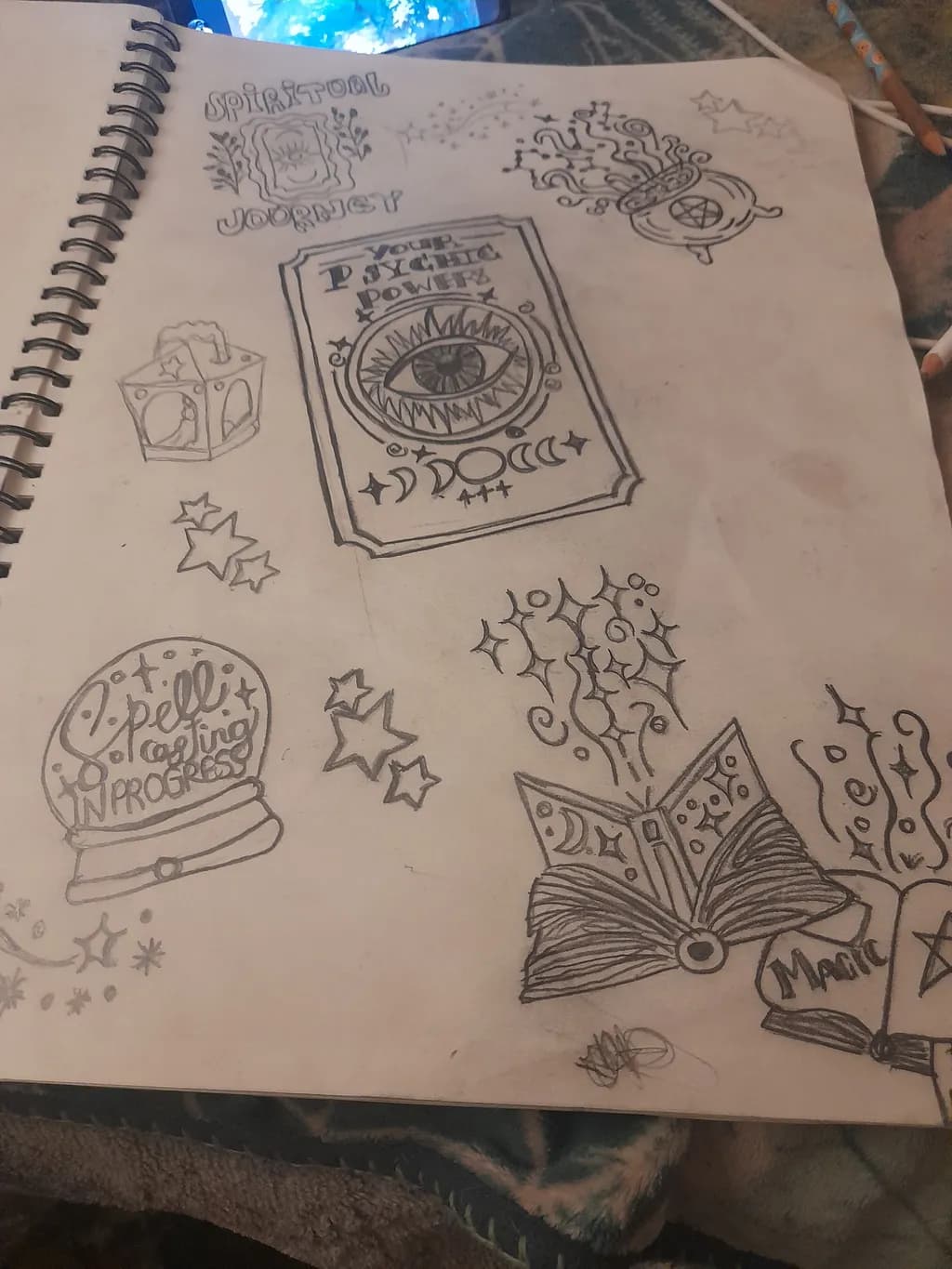Psychic Power Sketches