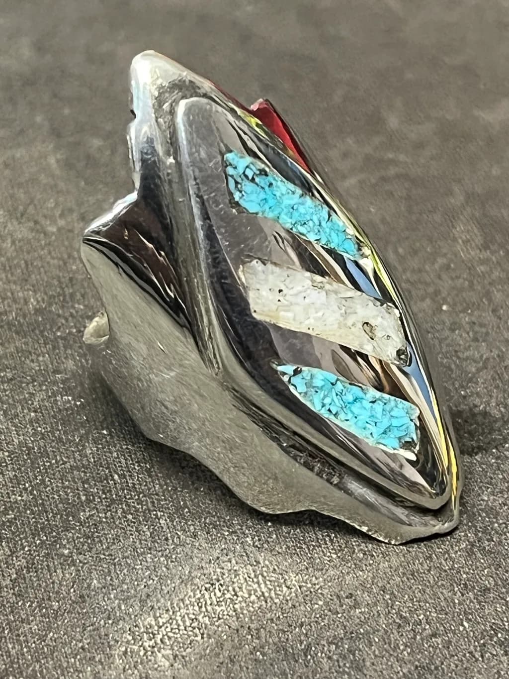 Turquoise Prism Ring