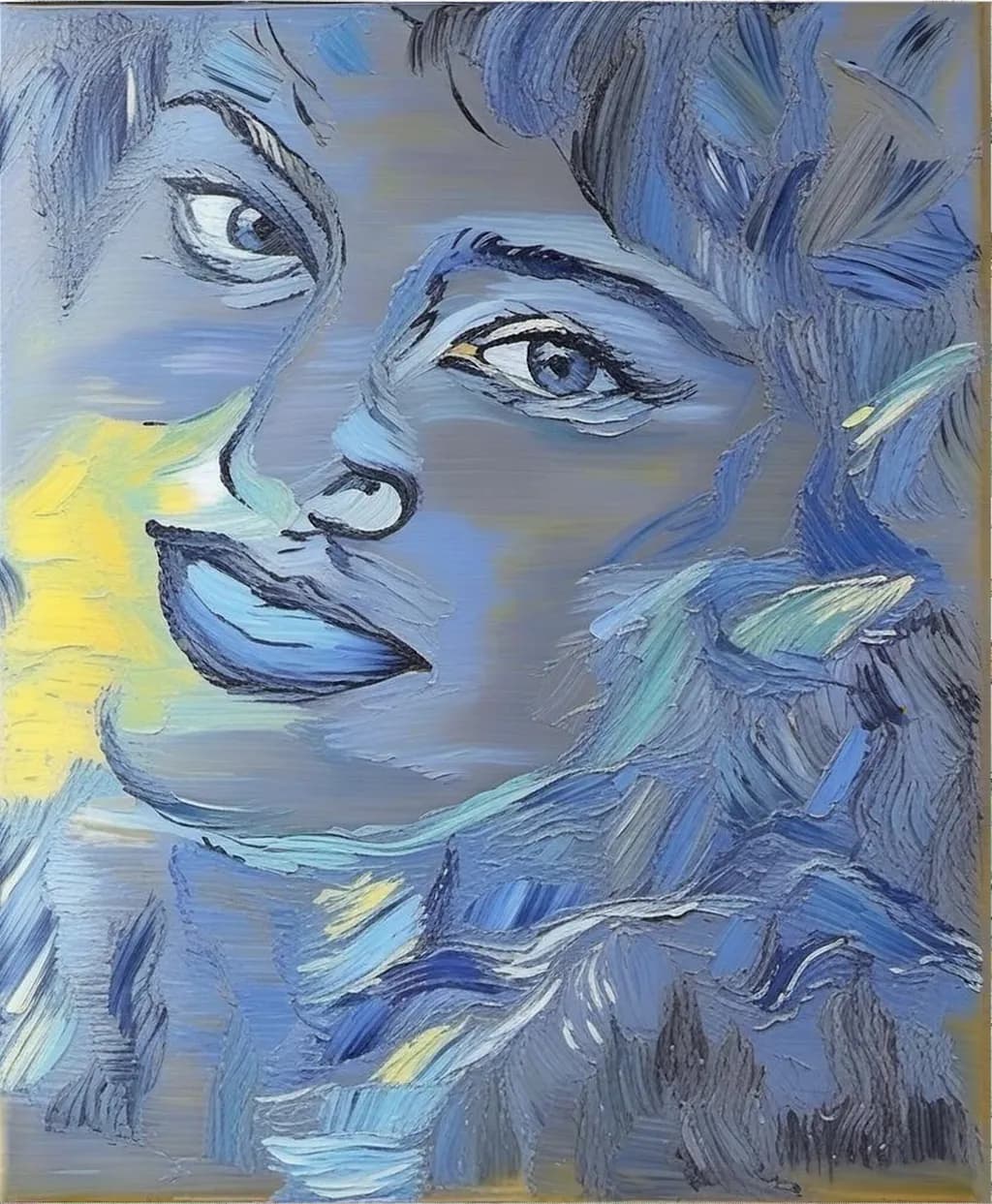 Starry Night Portrait
