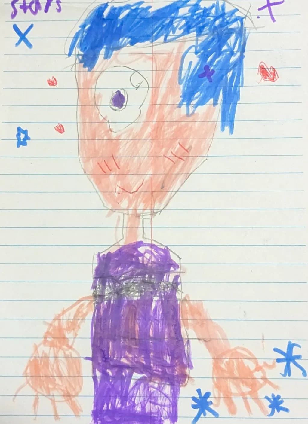 Playful Starry Character