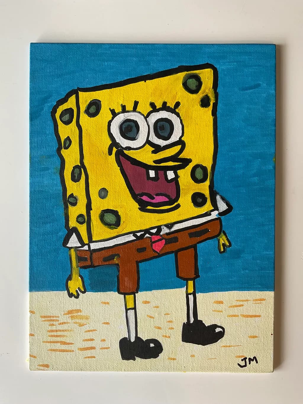 SpongeBob's Joyful Smile