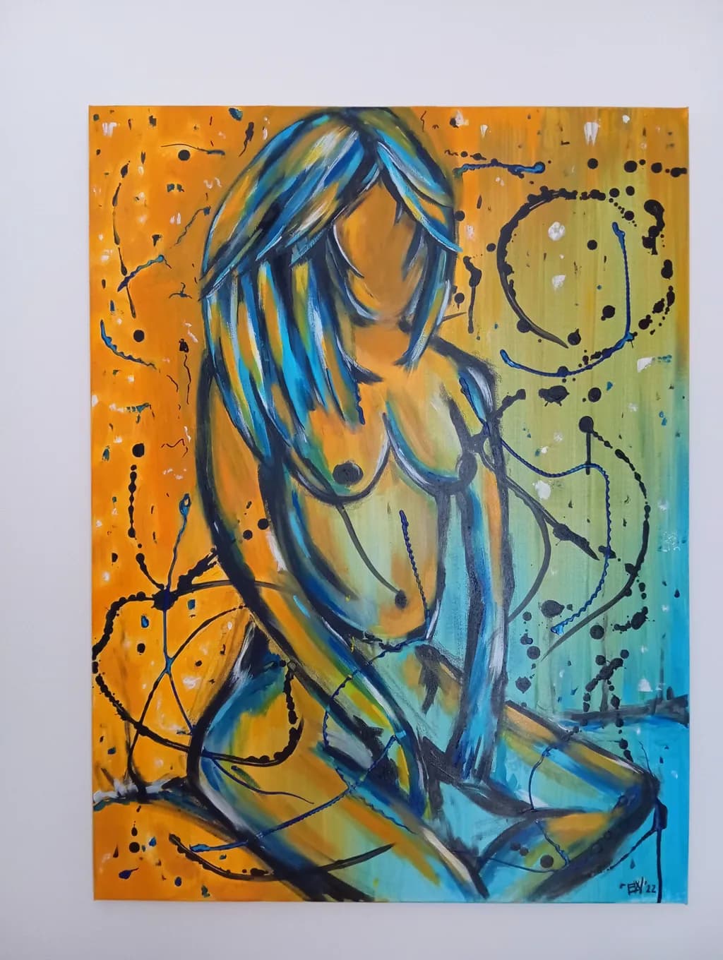 Colorful Figure Study