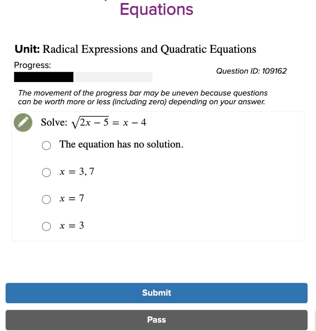 Radical Equations