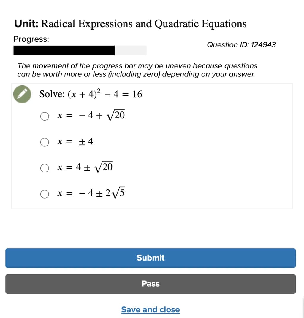 Radical Equations
