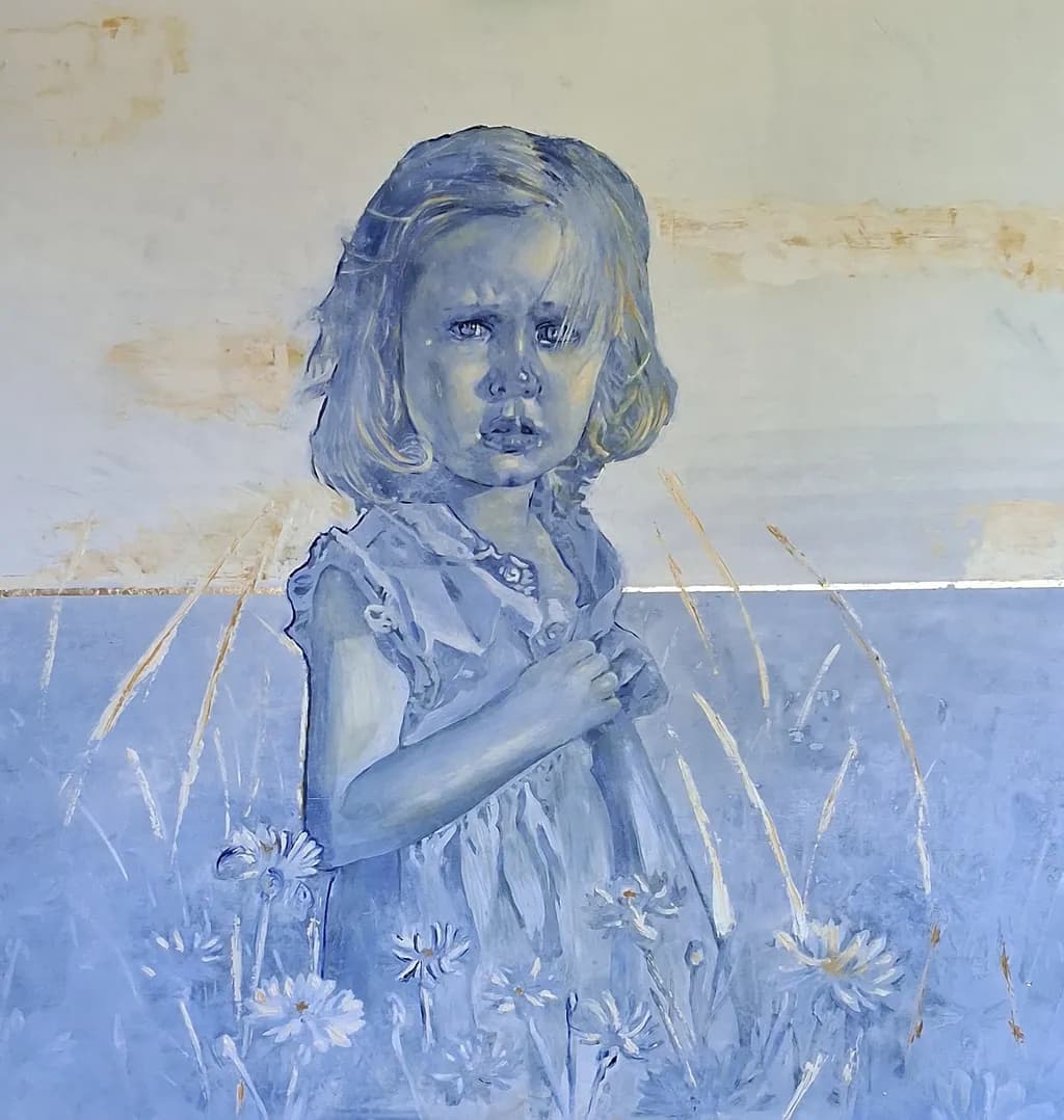 Blue Meadow Child