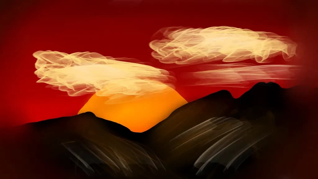 Tinted Mountain View