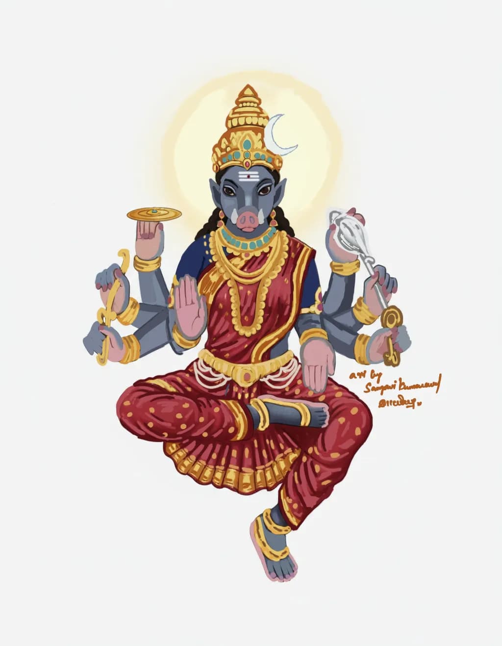 Divine Boar Goddess