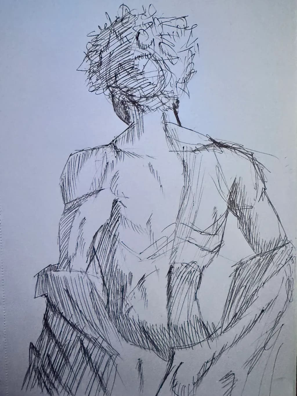 Backlit Figure