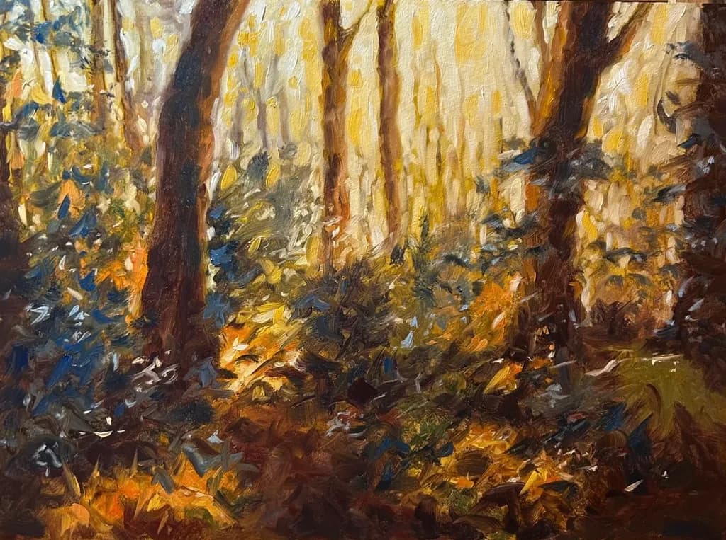 Golden Forest Glow
