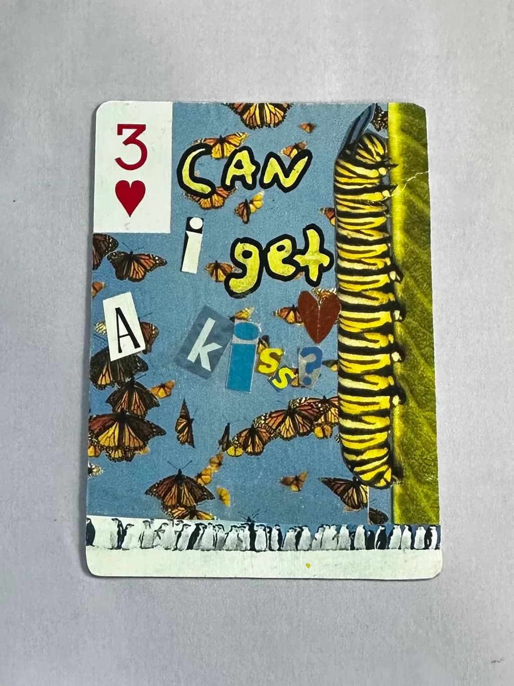 Three of Hearts Collage