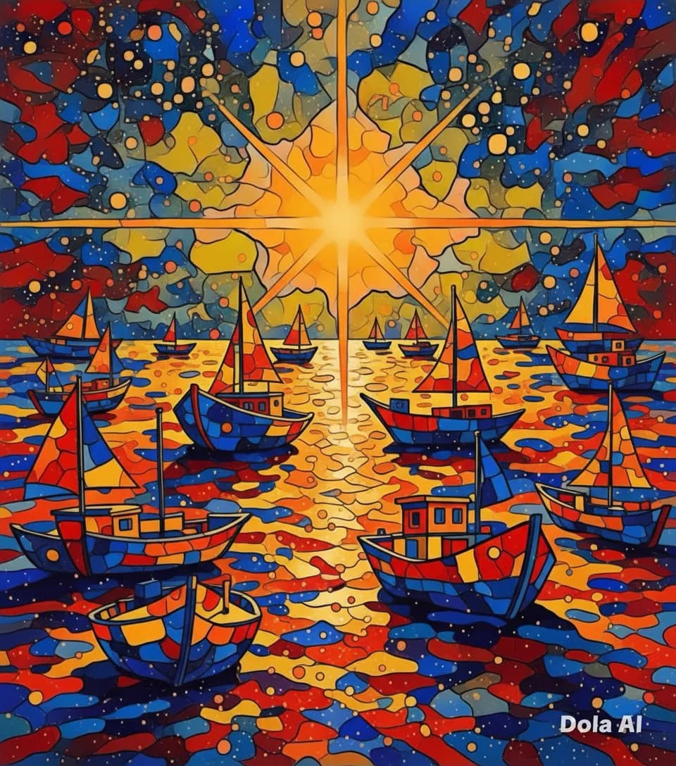 Sailing at Sunset
