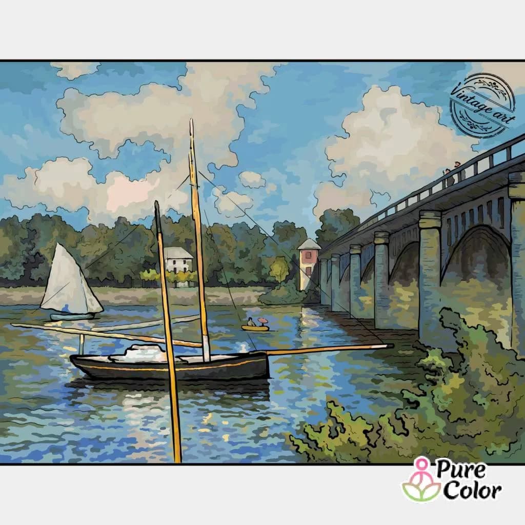 Boat and Bridge