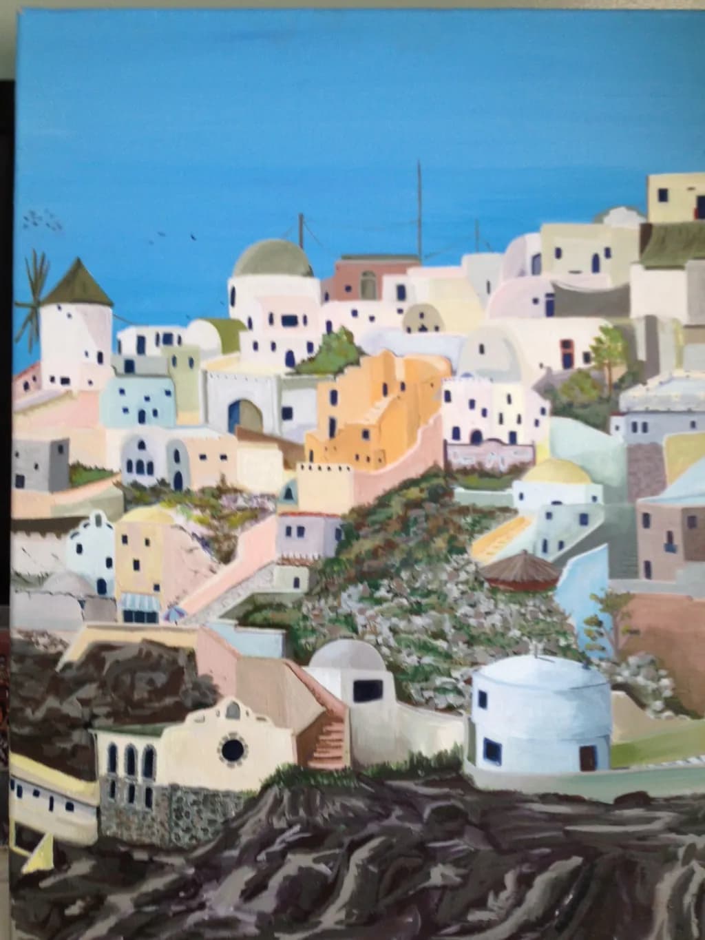 View of Santorrini