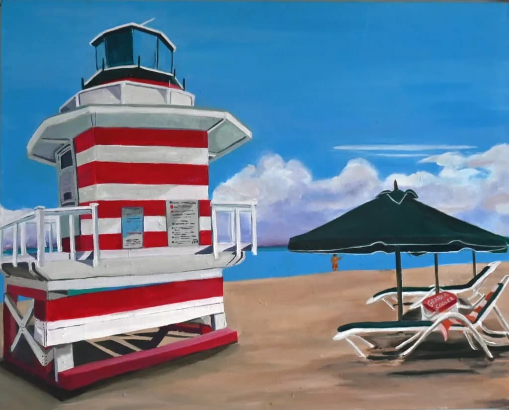 Lifeguard Station Fort Lauderdale , Florida
