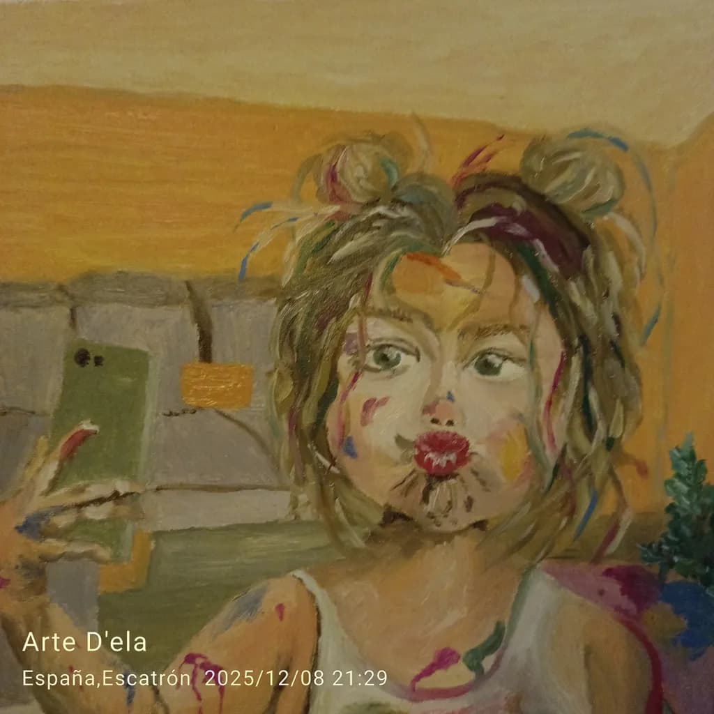 La joven artista 