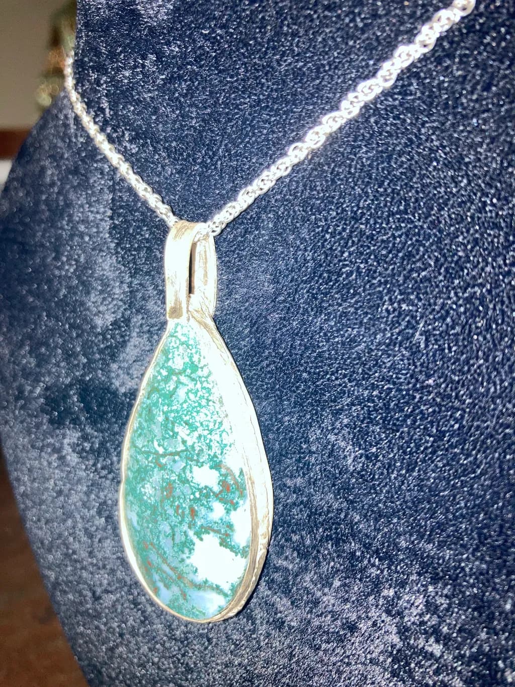 Turquoise Pendant Necklace
